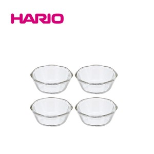 2020新作『HARIO』耐熱ガラス製スイーツボウル200 4個セット SWB-2012 HARIO（ハリオ）