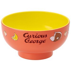 Soup Bowl Curious George Skater Made in Japan