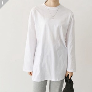 T-shirt Long Sleeves T-Shirt Long Tops Cotton