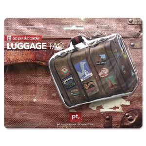 【スポットアイテム】ラゲッジ タグ スーツケース PTG-0113
