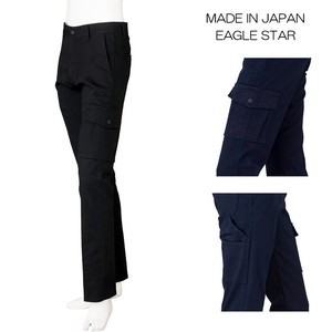 日本製 メンズ デニム パンツ カーゴペインターパンツ ストレッチ【EAGLE STAR】備後 福山 デニム