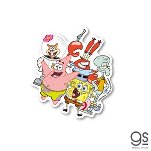 スポンジ・ボブ 集合 キャラクターステッカー アメリカ アニメ SpongeBob SPO008 gs 公式グッズ