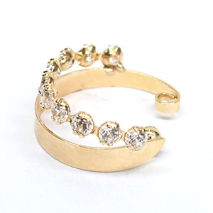 Clip-On Earrings Gold Post 10-Karat Gold