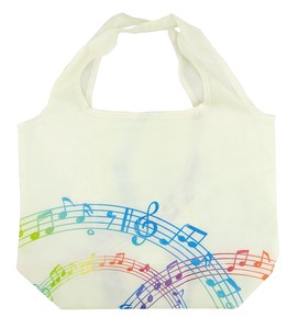 Reusable Grocery Bag Music Music Note M