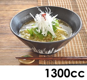 （1300cc）しのぎ備長6.8ラーメン丼【どんぶり 日本製 美濃焼 和食器】