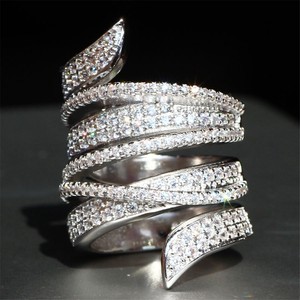 Silver-Based Ring Spring Ladies' M