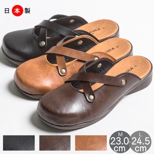 Sandals Low-heel Casual Made in Japan