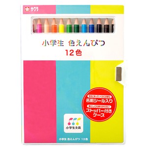 Colored Pencils Color Pencil SAKURA CRAY-PAS 12-colors