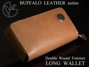 Long Wallet Cattle Leather Leather M Popular Seller