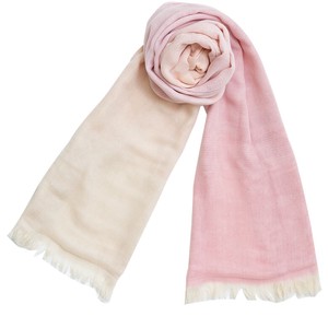 Stole Pink Gradation Stole Made in Japan
