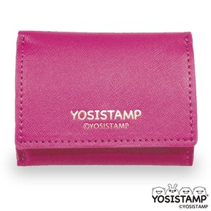 Trifold Wallet Pink Stamp