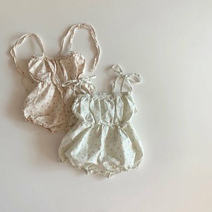 Baby Dress/Romper Off-The-Shoulder Rompers Polka Dot
