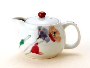 Kutani ware Teapot Poppy Porcelain Made in Japan