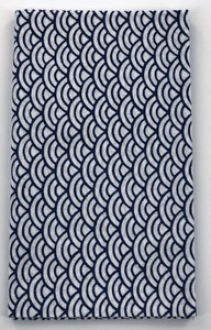 Tenugui Towel Seigaiha Japanese Pattern Made in Japan