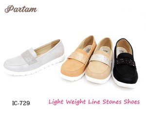 Low-top Sneakers Lightweight Casual Rhinestone Loafer