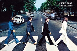 ■輸入ポスター■610X915mm★THE BEATLES　Abbey　Road