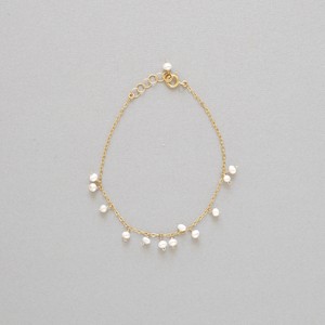 〔14kgf〕淡水パールランダムブレスレット　(pearl bracelet)