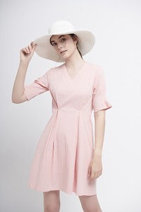 Casual Dress Pastel Cotton
