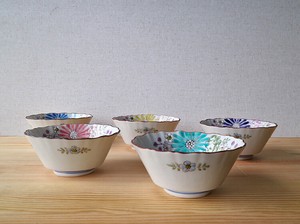 Kutani ware Side Dish Bowl Hana