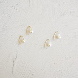 淡水パールマーキピアス(pearl pierced earrings)