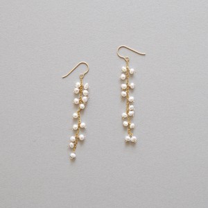〔14kgf〕淡水パールランダムピアス(pearl pierced earrings)