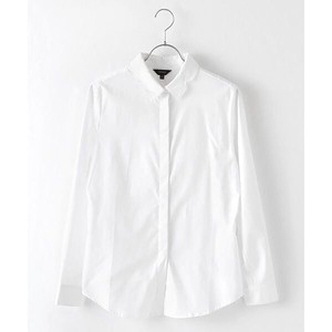SHOKAY / ウィメンズ・コットンドレスシャツ(ホワイト)