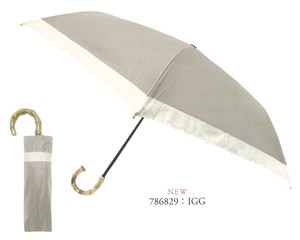 【2021新作】【晴雨兼用・遮熱・遮光】まるい3段折りたたみ傘 大きめサイズ グログラン IGG 786829
