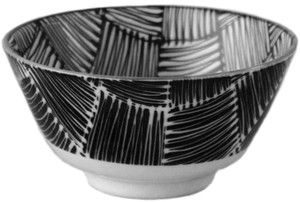 Rice Bowl M Checkered Made in Japan