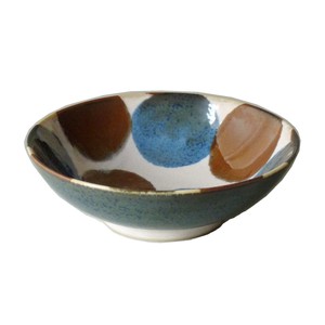Side Dish Bowl Blue M Made in Japan