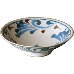 Main Dish Bowl Blue M Made in Japan