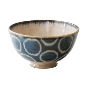 Rice Bowl Blue M Made in Japan