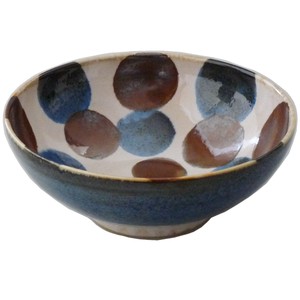 Donburi Bowl Blue M Made in Japan