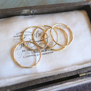 Gold-Based Ring Design Rings Simple 14-Karat Gold
