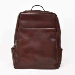 Backpack Brown Cattle Leather Large Capacity Genuine Leather Ladies' Men's