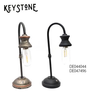 キーストーン【KEY STONE】レトロテーブルランプC インテリア ランプ レトロ 雑貨 アンティーク LED 置物