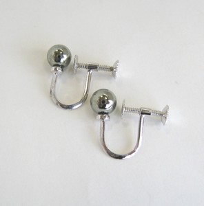 Clip-On Earrings Silver Post