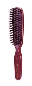 Comb/Hair Brush Brown Silicon L Made in Japan