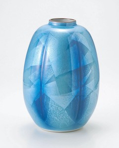 Kutani ware Flower Vase Porcelain Vases Made in Japan