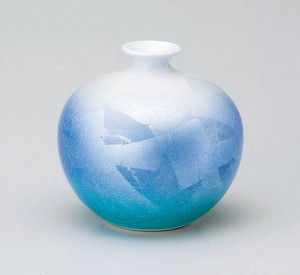 Kutani ware Flower Vase Porcelain Vases Made in Japan