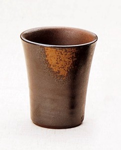 陶峰窯　胡麻焼　フリーカップ【日本製  陶器  備前焼】