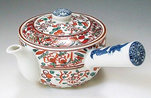 Kyo/Kiyomizu ware Japanese Teapot Small Pottery Tea Pot Made in Japan
