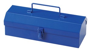 スチールツールボックスミニ（ブルー） SI-3000-BL