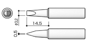 T18-D32 こて先/3.2D型