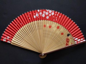 Japanese Fan Red for Women