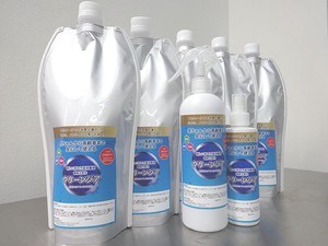 電解次亜水クリーンジア5L 200ppm　専用スプレーボトル付　万能消毒液