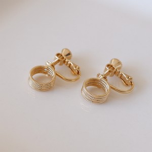Clip-On Earring Gold Post