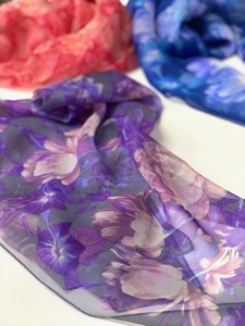 Thin Scarf Blossom Made in Japan
