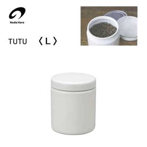 Enamel Noda-horo Storage Jar/Bag Tea Caddy L
