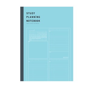 Notebook Study Blue Stationery
