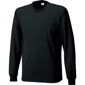 7364　接触冷感長袖Tシャツ　ブラック